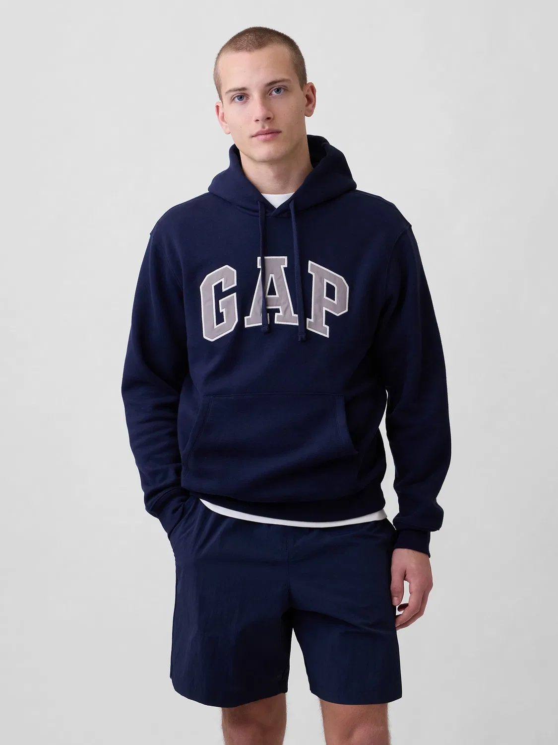 Худи, мягкое Gap, Navy