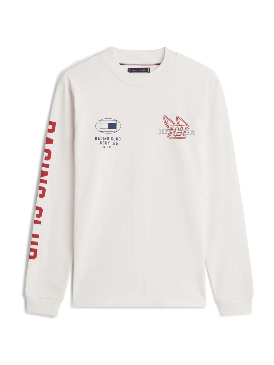 Рубашка TOMMY HILFIGER цвета слоновой кости