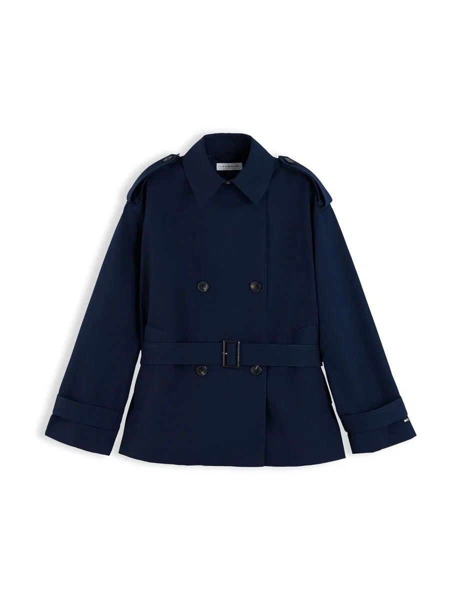 Пальто TOMMY HILFIGER Between-Seasons цвета «ночной синий»