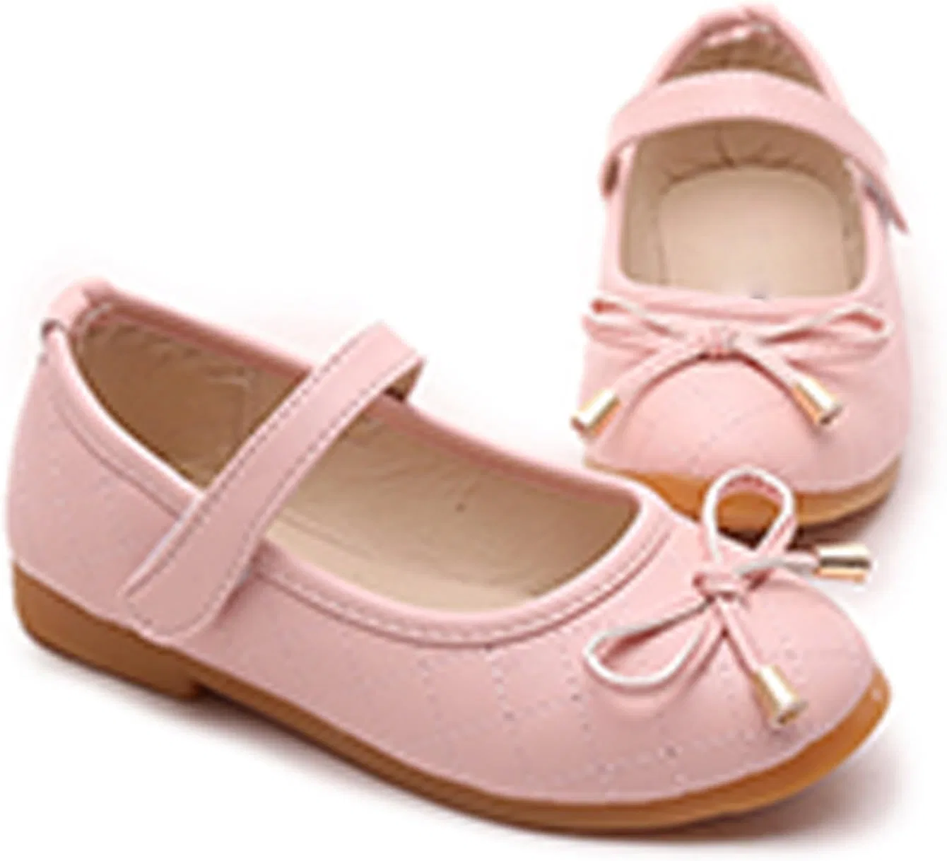 Детские туфли Мэри Джейн для девочек Evelin LEE, Pink — фото 3