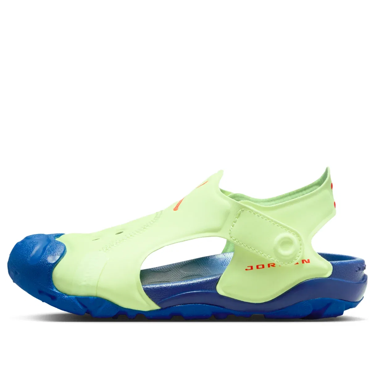 Детские сандалии с текстильным верхом OTDR Sandal 'Barely Volt Game Royal' Jordan, Barely Volt/Game Royal
