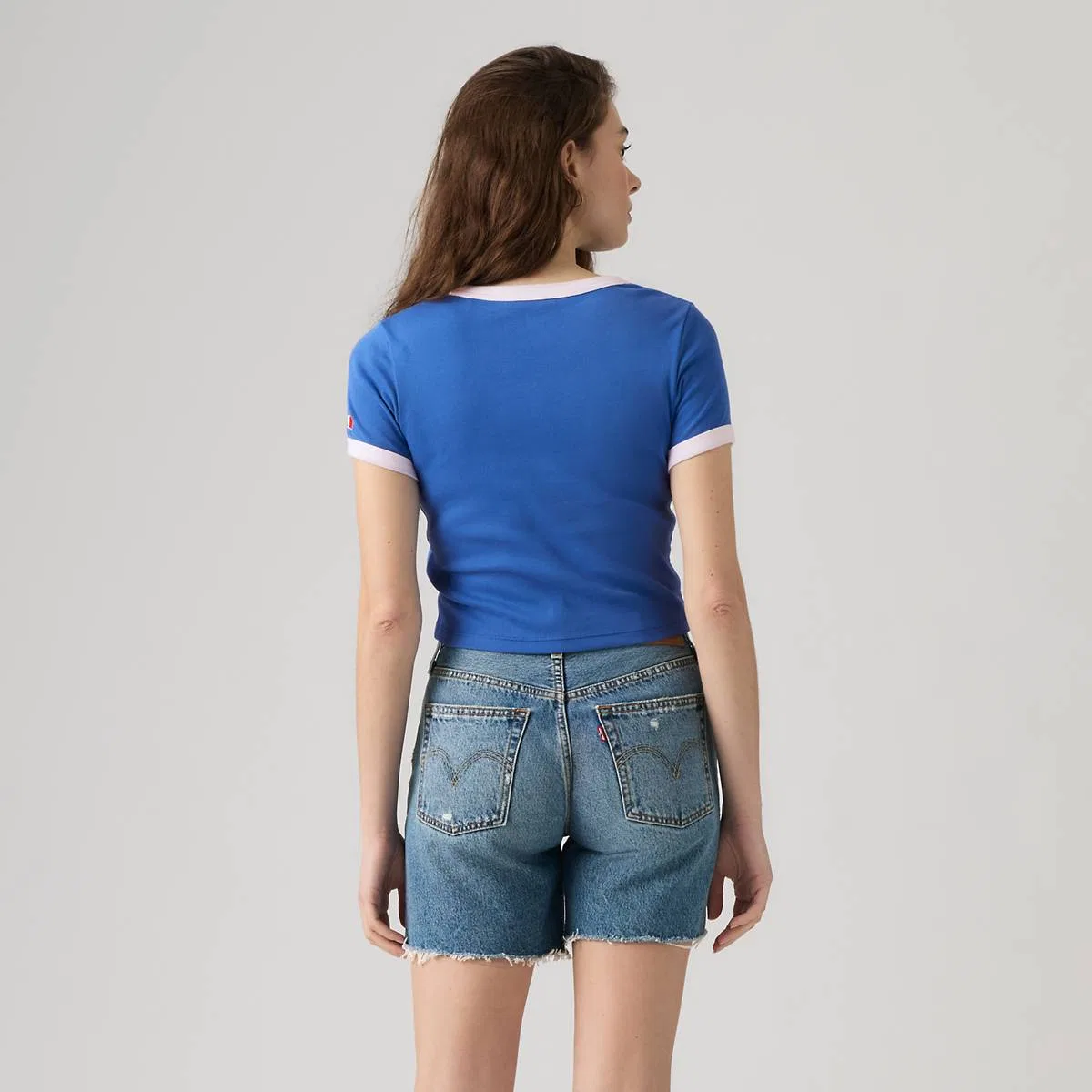 Футболка мини-с звоном из Франции Levi's, France - Multi-Color — фото 4
