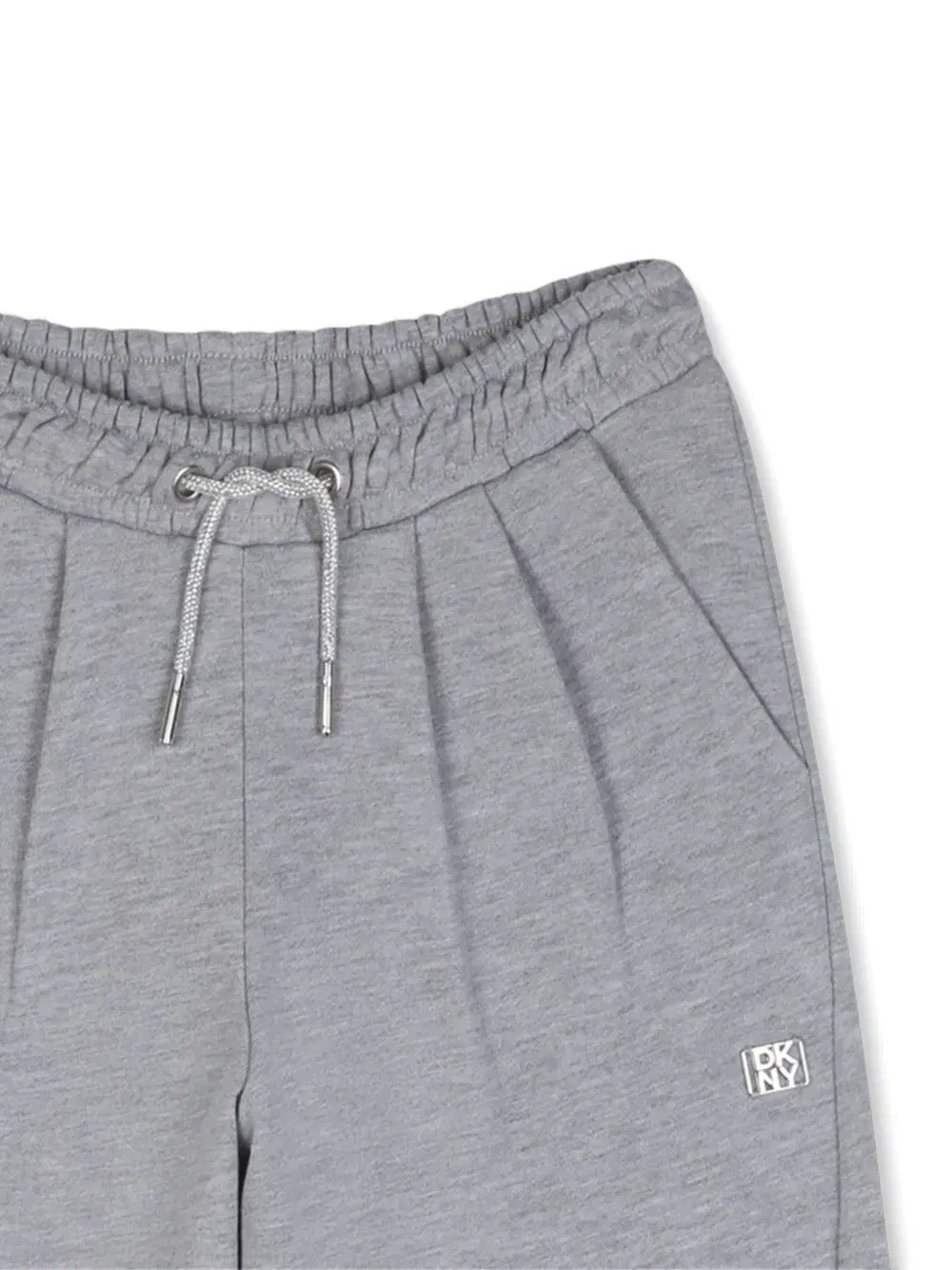 Спортивные брюки с кулиской Dkny Kids, серый — фото 3