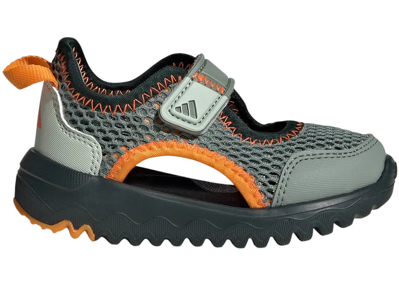 Детские кроссовки Lifestyle Adidas Summerflex, Silver Green Crew Orange Impact Orange