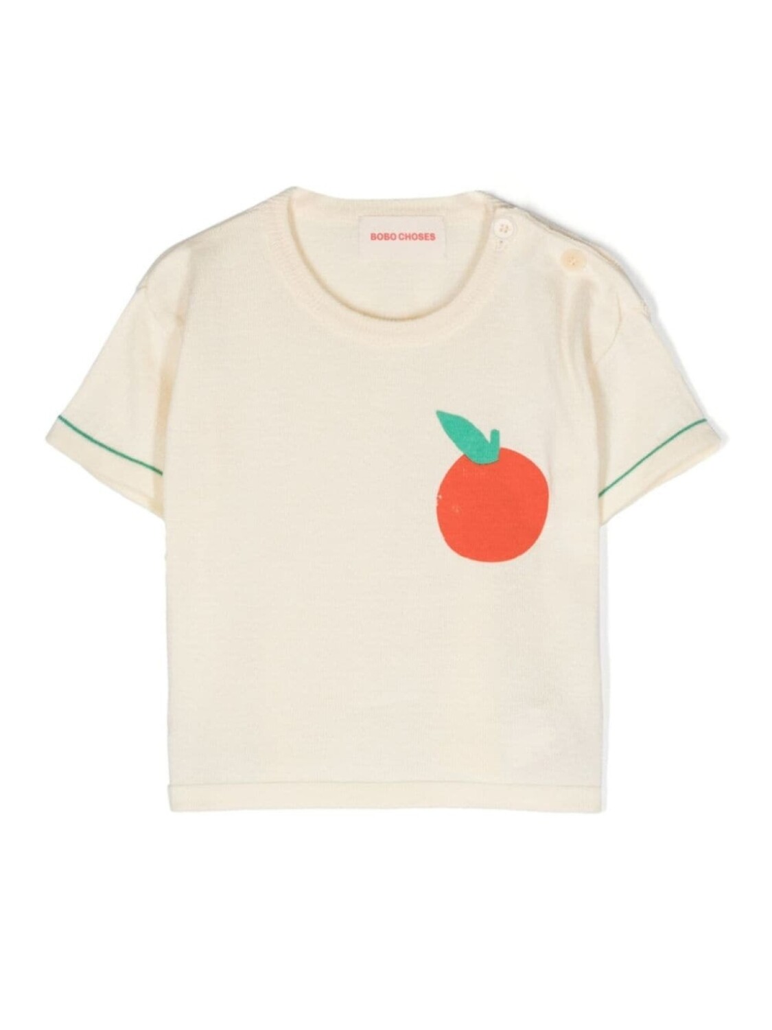

Bobo Choses футболка с принтом Tomato, серый