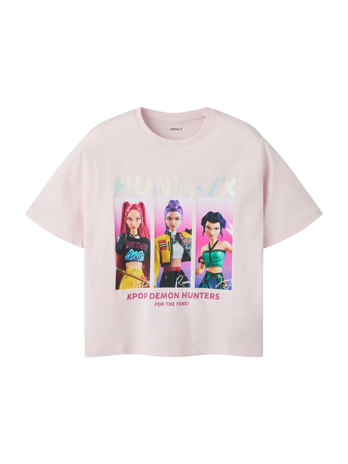 Футболка Name It NKFMaja Kpop в розовом, розовом цвете