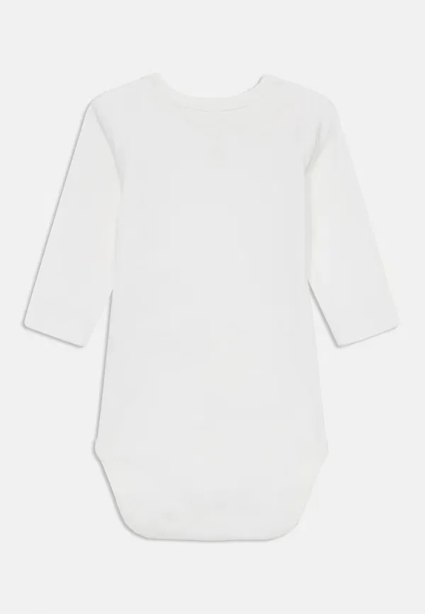 Боди из 100% хлопка Romper 3 pack Name It, белый/серый — фото 2