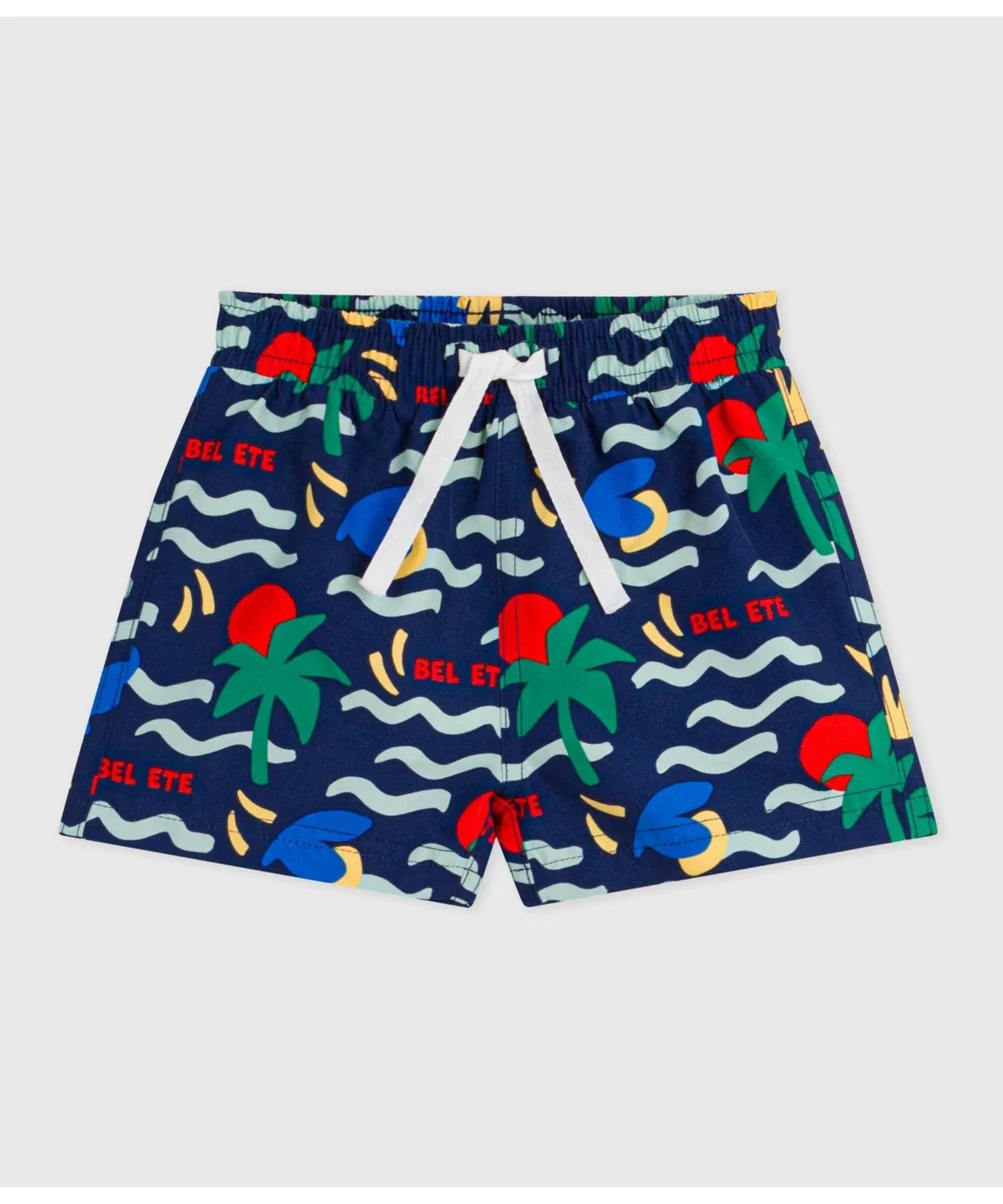 Детские плавки с принтом Print Trunks Petit Bateau, Blue