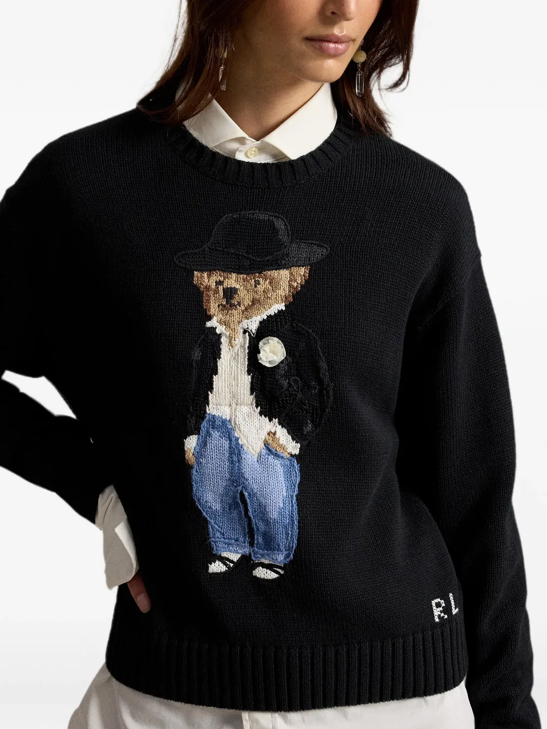 Polo Ralph Lauren Джемпер Polo Bear черный — фото 2