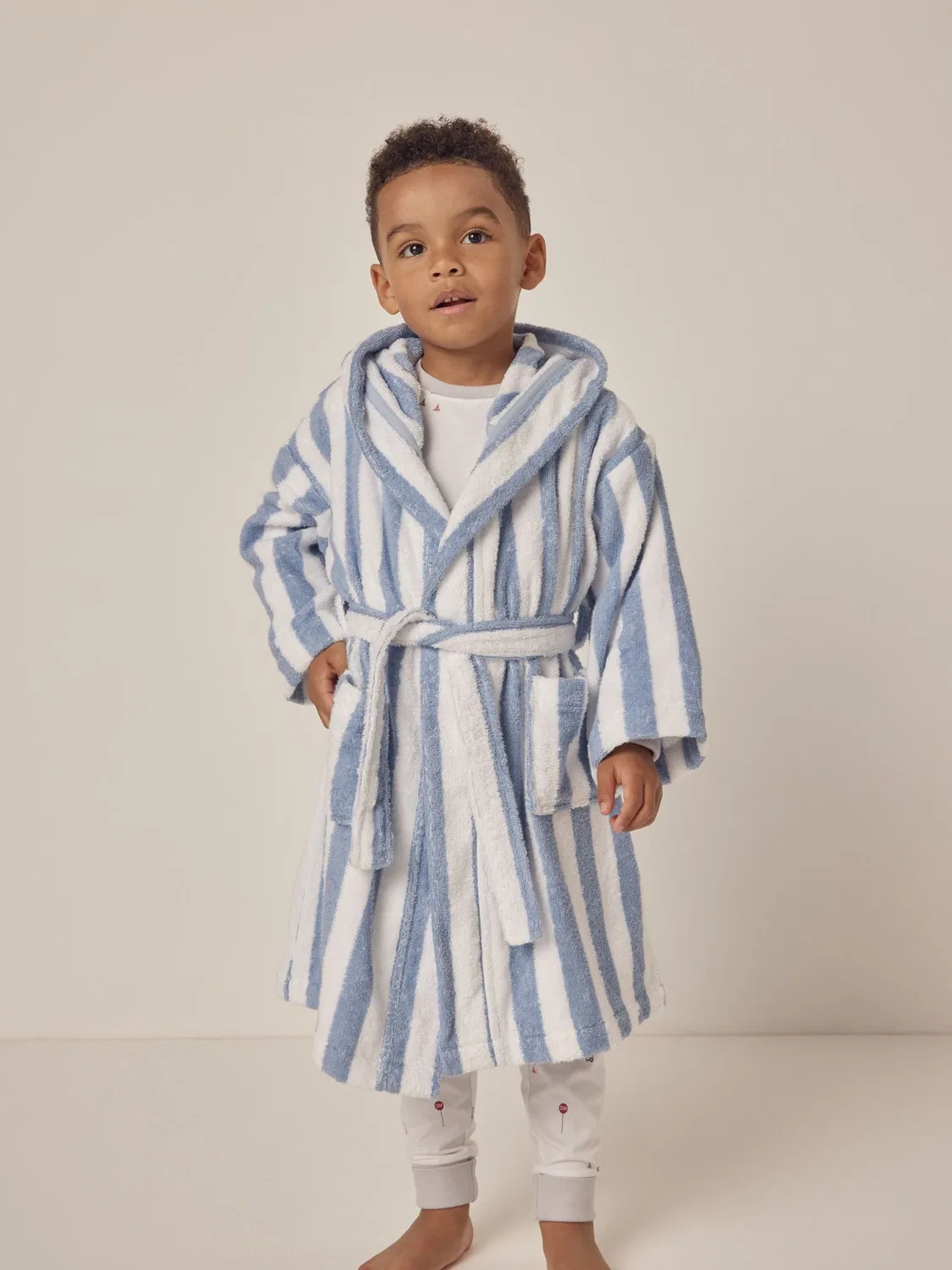 Халат махровый The White Company, синий