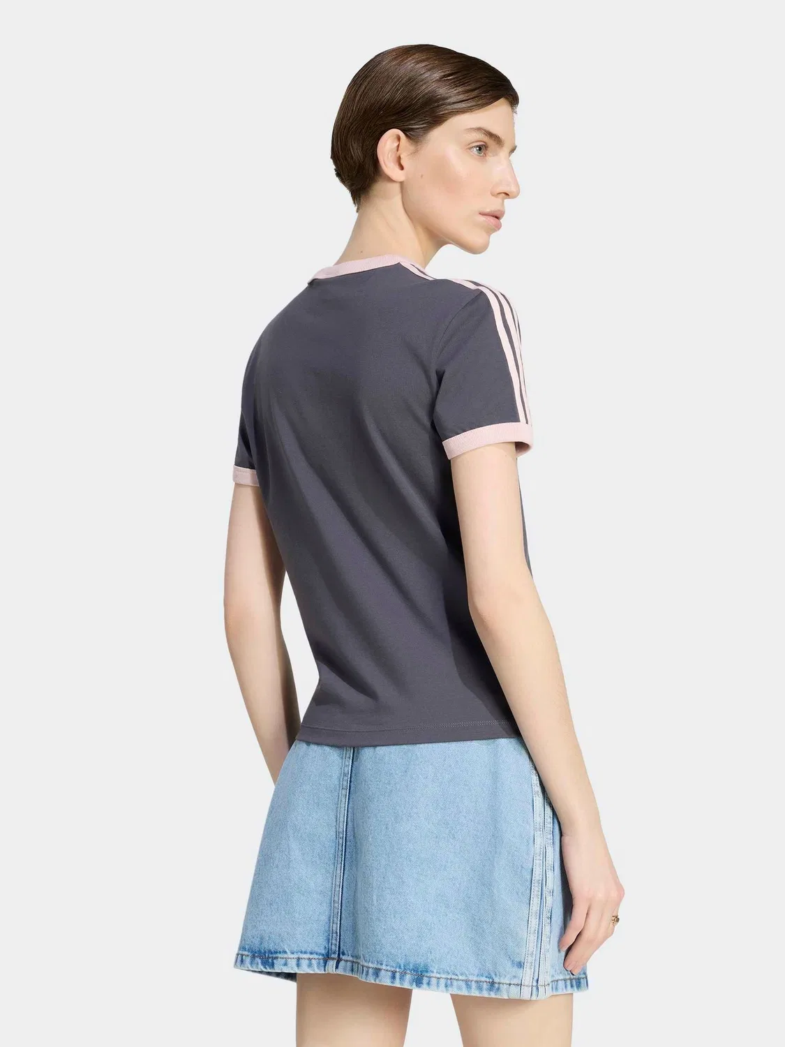 Футболка Cali Tee, adidas Originals, серый — фото 2