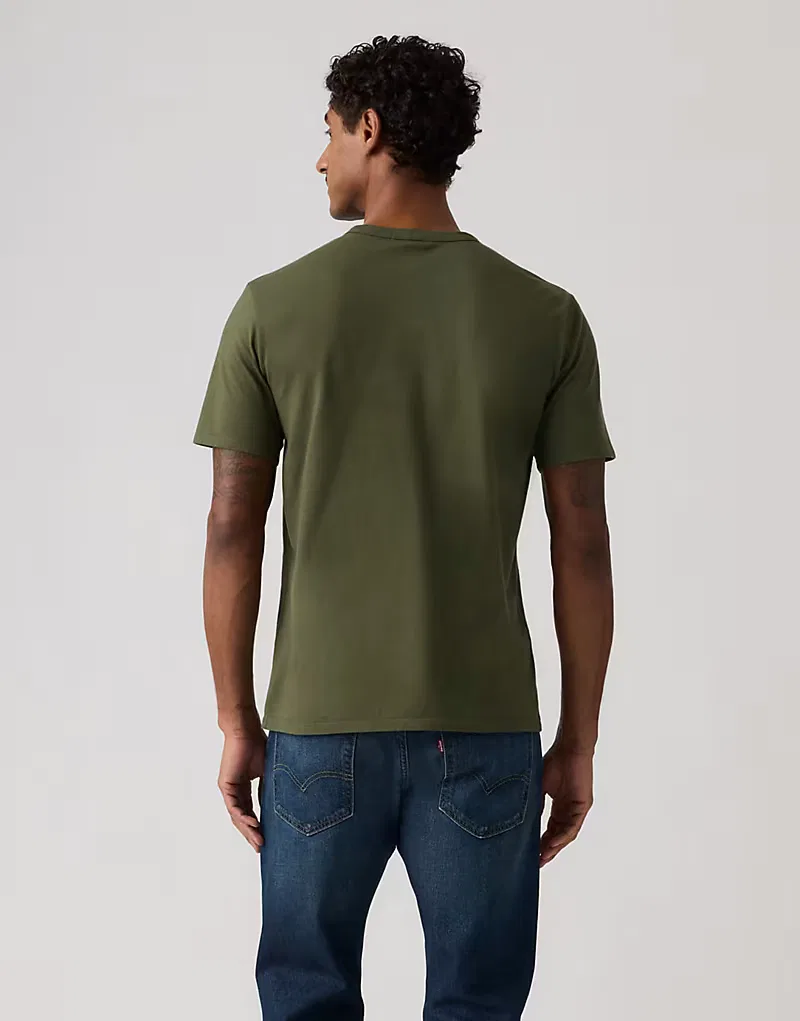 Футболка original Levi's, зеленый — фото 3