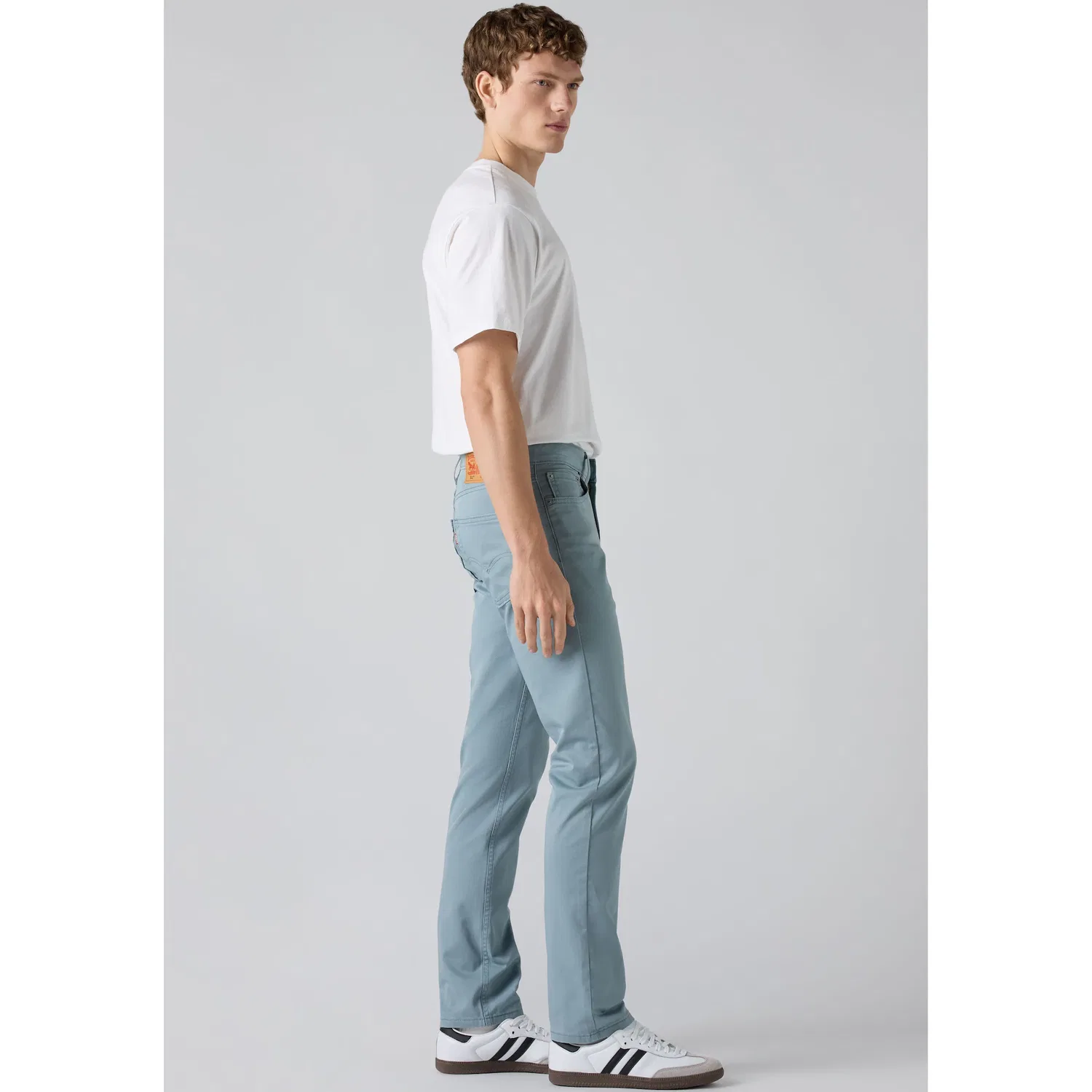 Мужские джинсы slim-fit с логотипом Levi's, Lead S TWLL — фото 4
