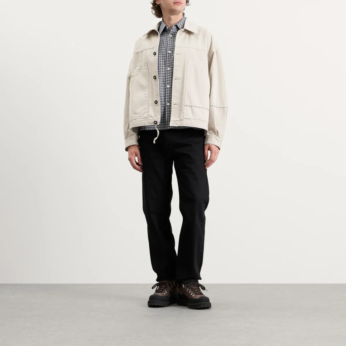 Джинсы прямого кроя с молнией Red Tab Exclusive 505 Selvedge Levi'S, Ravens Rigid Selvedge — фото 4