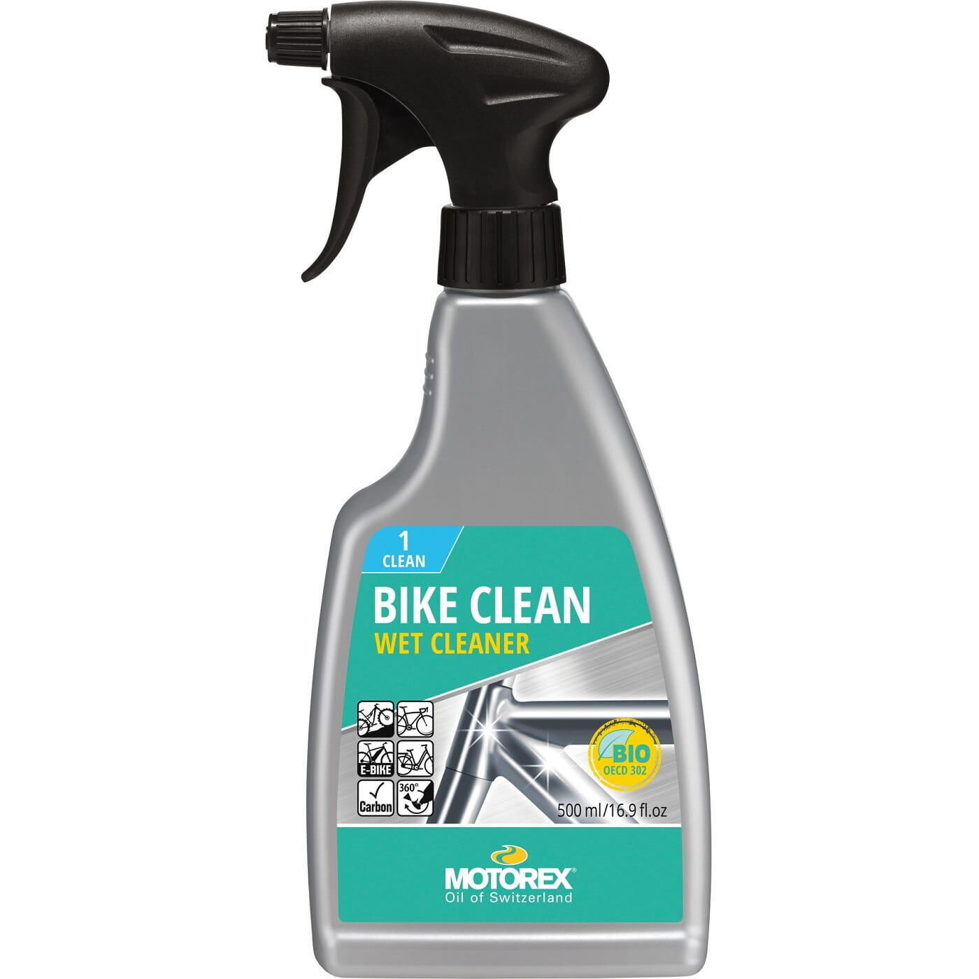 

Средство для чистки велосипедов Bike Clean MOTOREX, черный / серый / зеленый