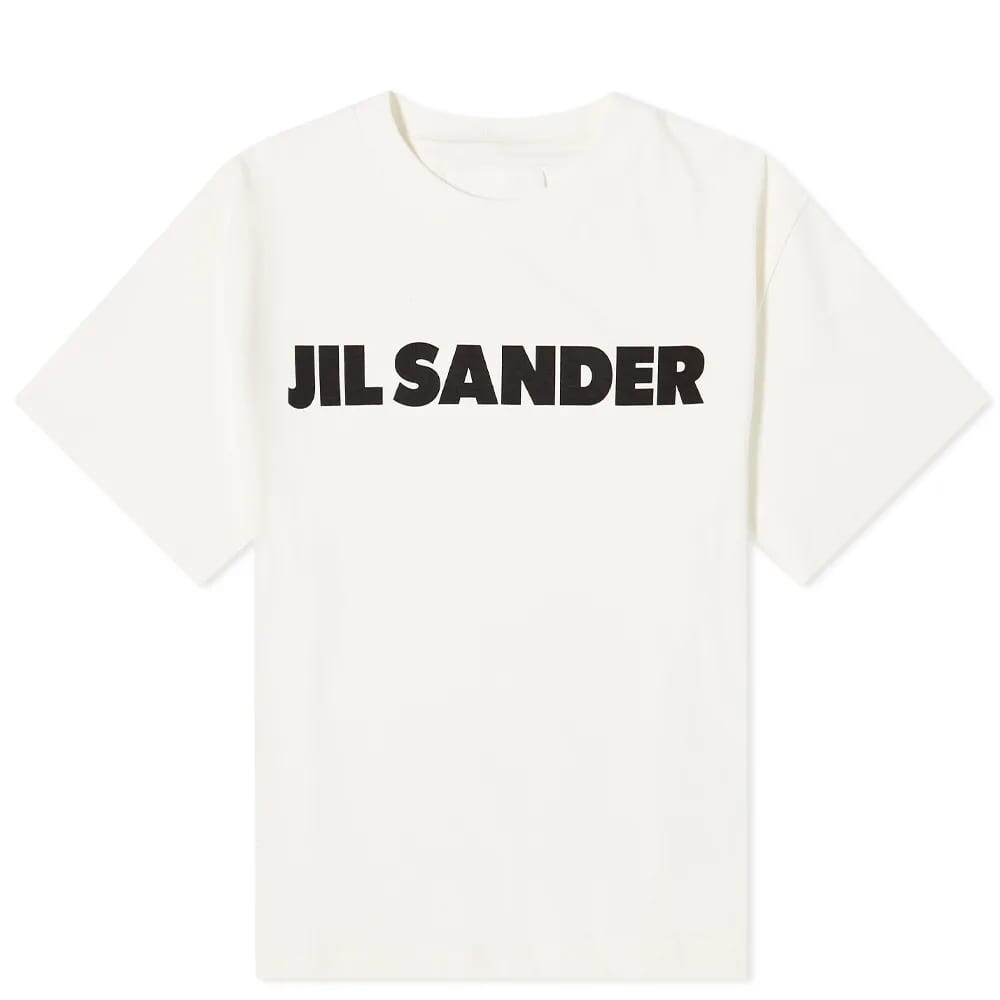 

Футболка Jil Sander Logo Tee, Белый, Футболка Jil Sander Logo Tee