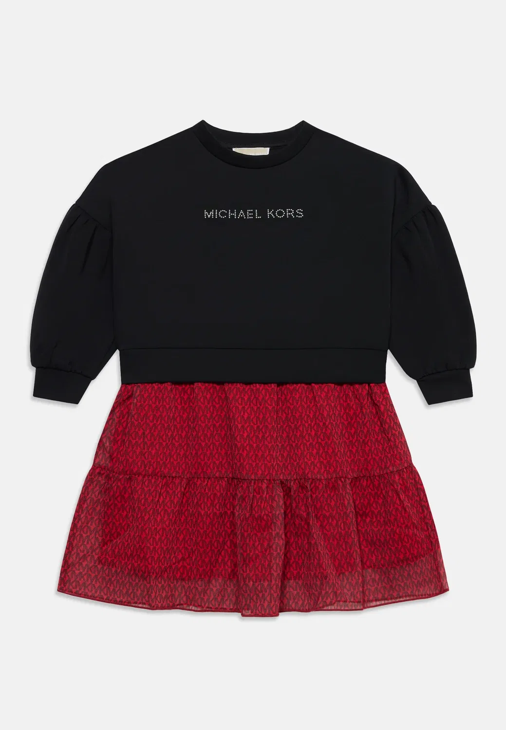 Платье-Футляр с длинными рукавами Michael Kors Kids, Black — фото 3