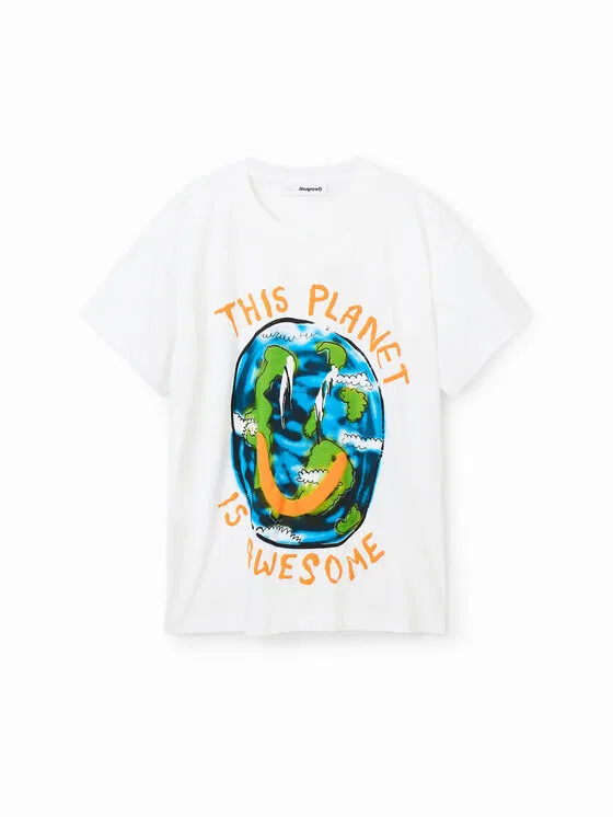 Футболка regular fit Desigual, мультиколор — фото 4