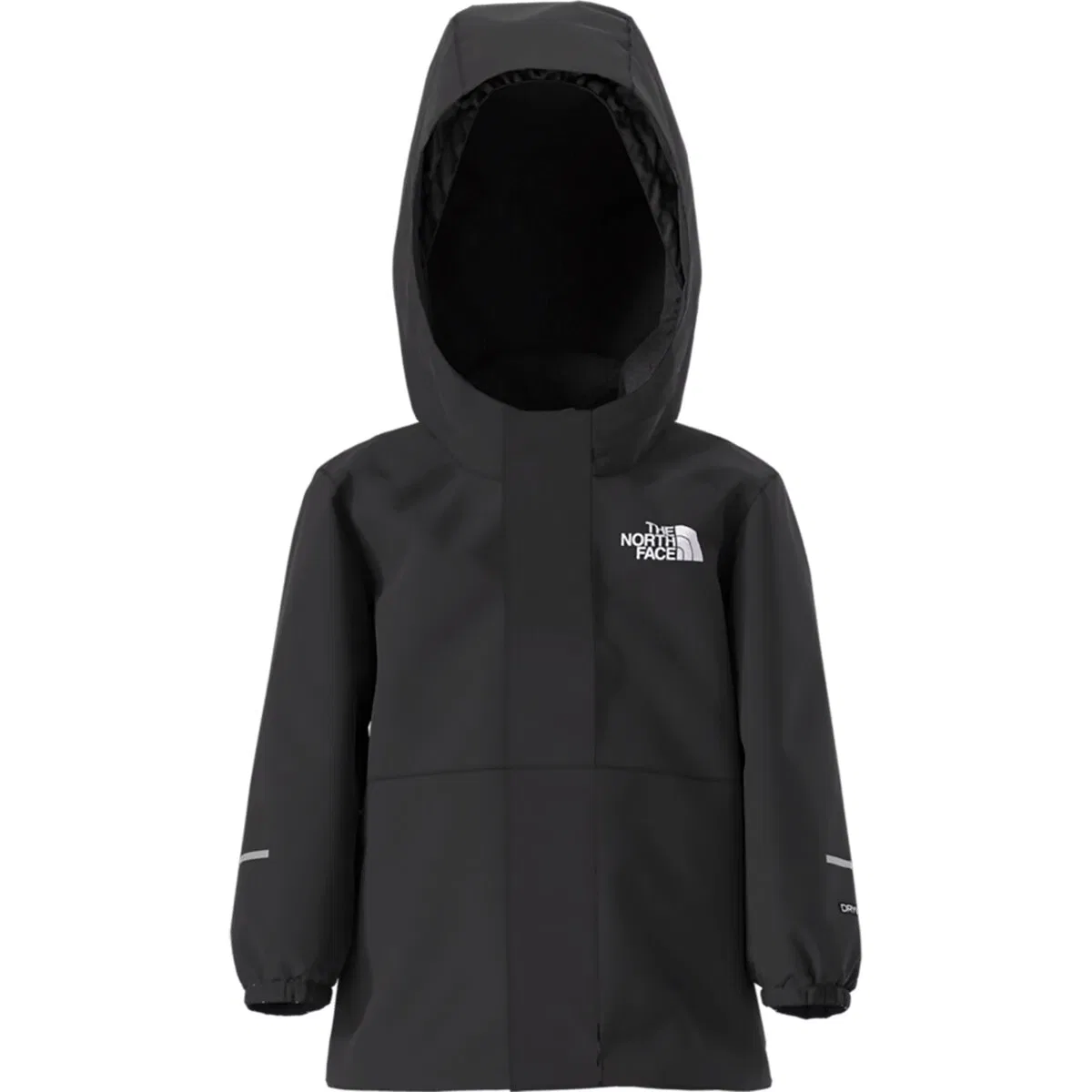 Детская дождевая куртка для мальчиков с принтом Warm Antora Rain Jacket The North Face, Tnf Black/Tnf Black