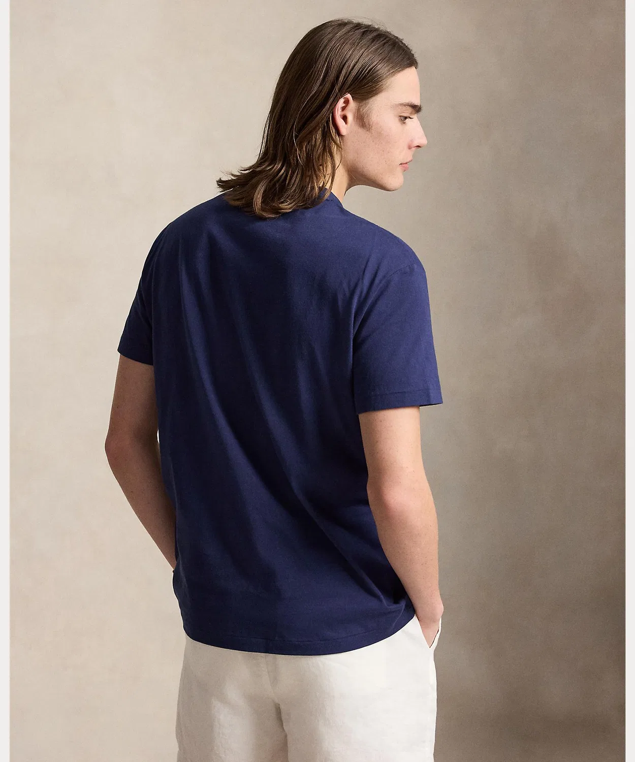 Мужская футболка с принтом Polo Bear Classic Fit POLO RALPH LAUREN, Navy — фото 4
