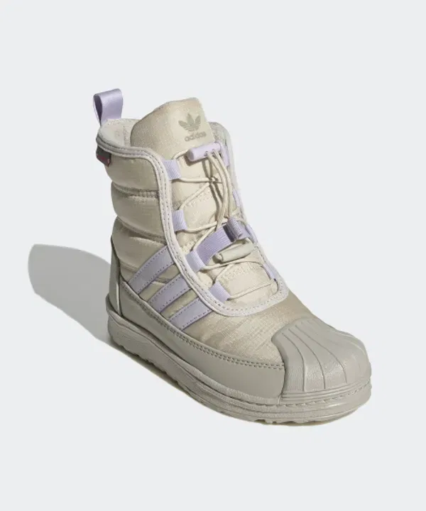 Ботинки Superstar 360 2.0, Adidas Kids, aluminum — фото 3