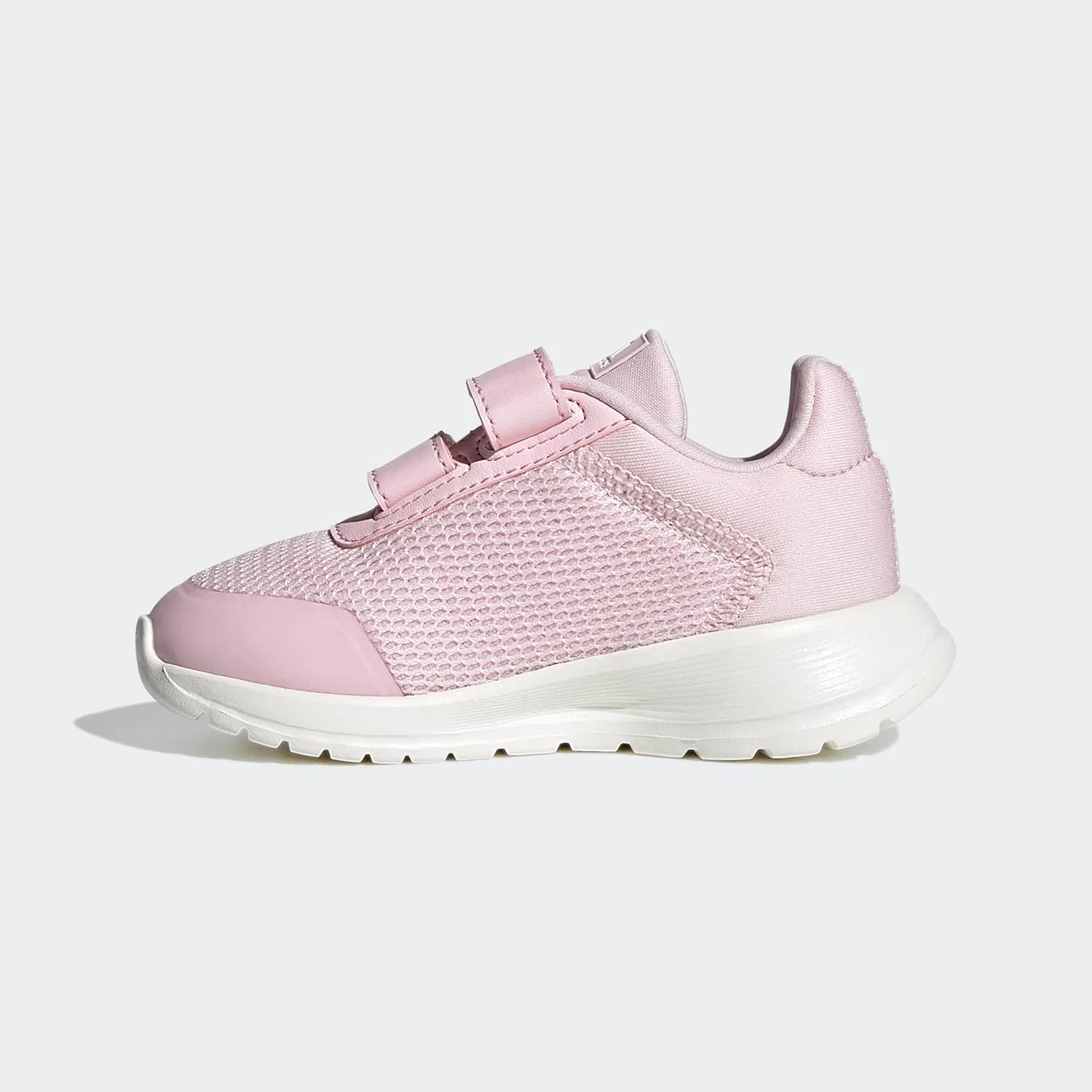 Детские кроссовки для девочек Tensaur Run, Clear Pink/Chalk White/Clear Pink — фото 2