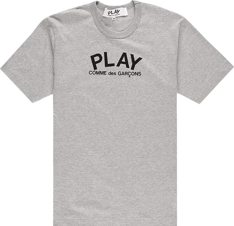 

Футболка Comme des Garçons PLAY Back Logo Heart T-Shirt 'Grey', серый