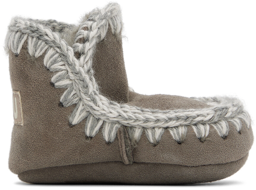 

Замшевые детские ходунки Baby Grey Mou