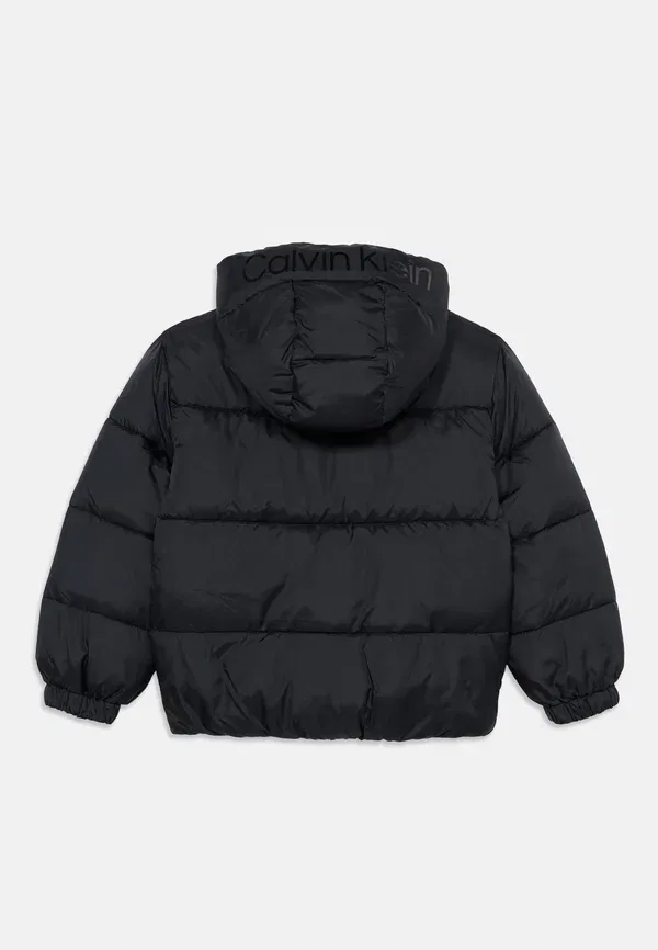 Пуховая куртка унисекс - зимняя куртка Calvin Klein Jeans, черный — фото 2