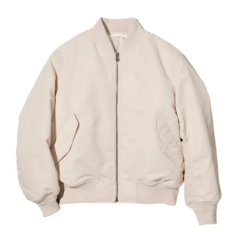 

Куртка утепленная Uniqlo Ma-1 Unisex, 01 молочно-белый