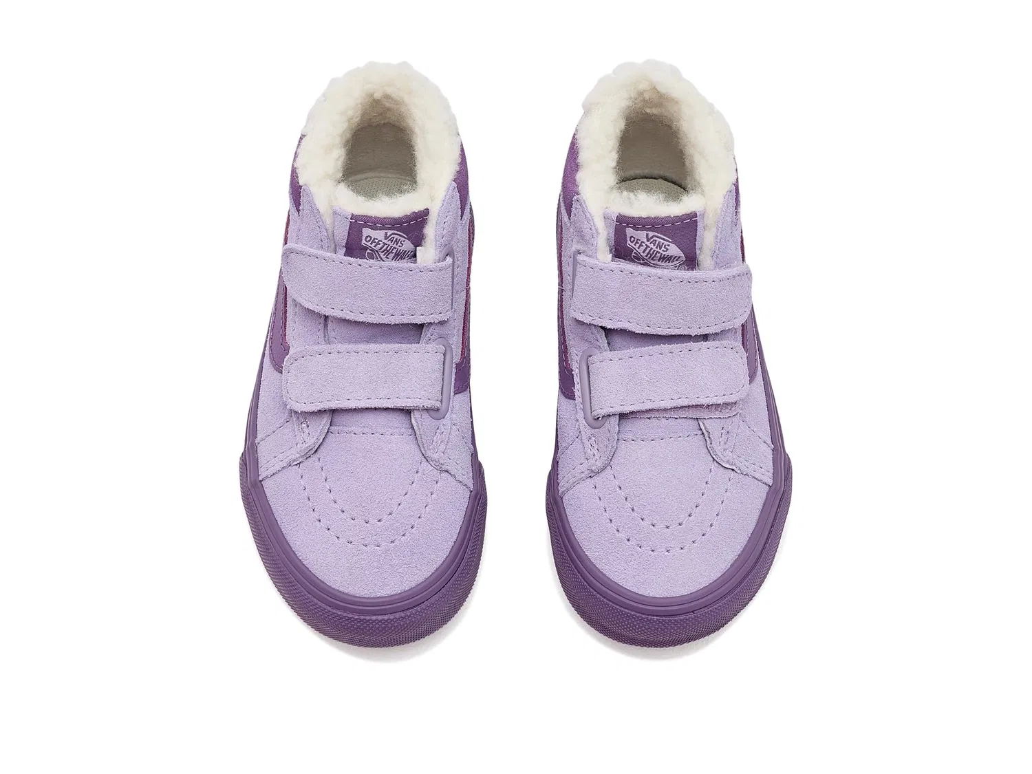 Кроссовки SK8-Mid Reissue V Insulated (для маленьких детей) Vans Kids, Prism Purple — фото 3