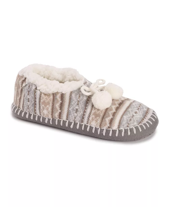 Женские балетки Muk Luks, серый
