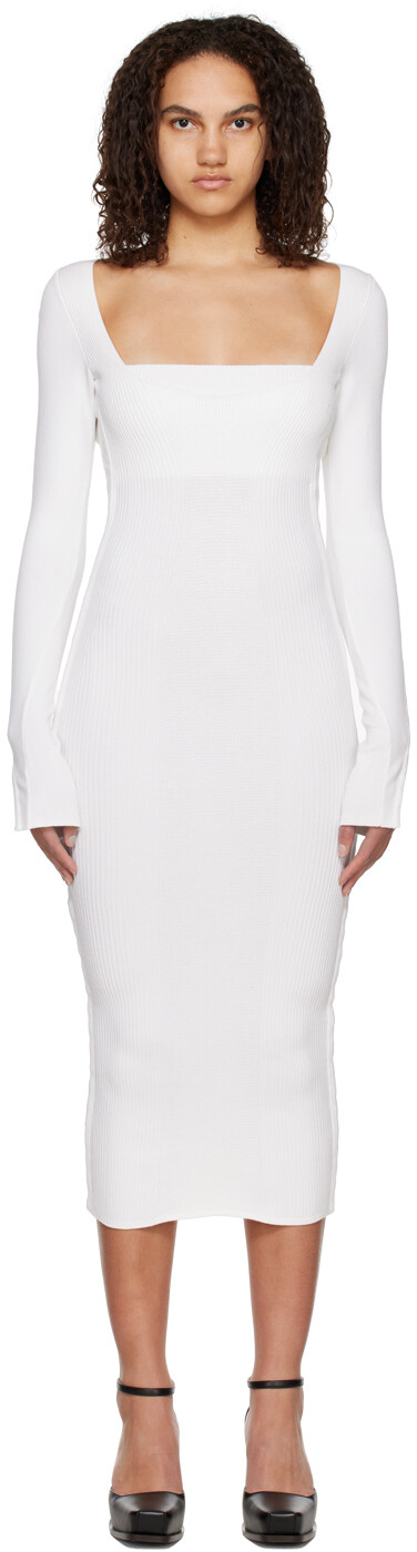 

Платье миди Off-White Collette Anna October
