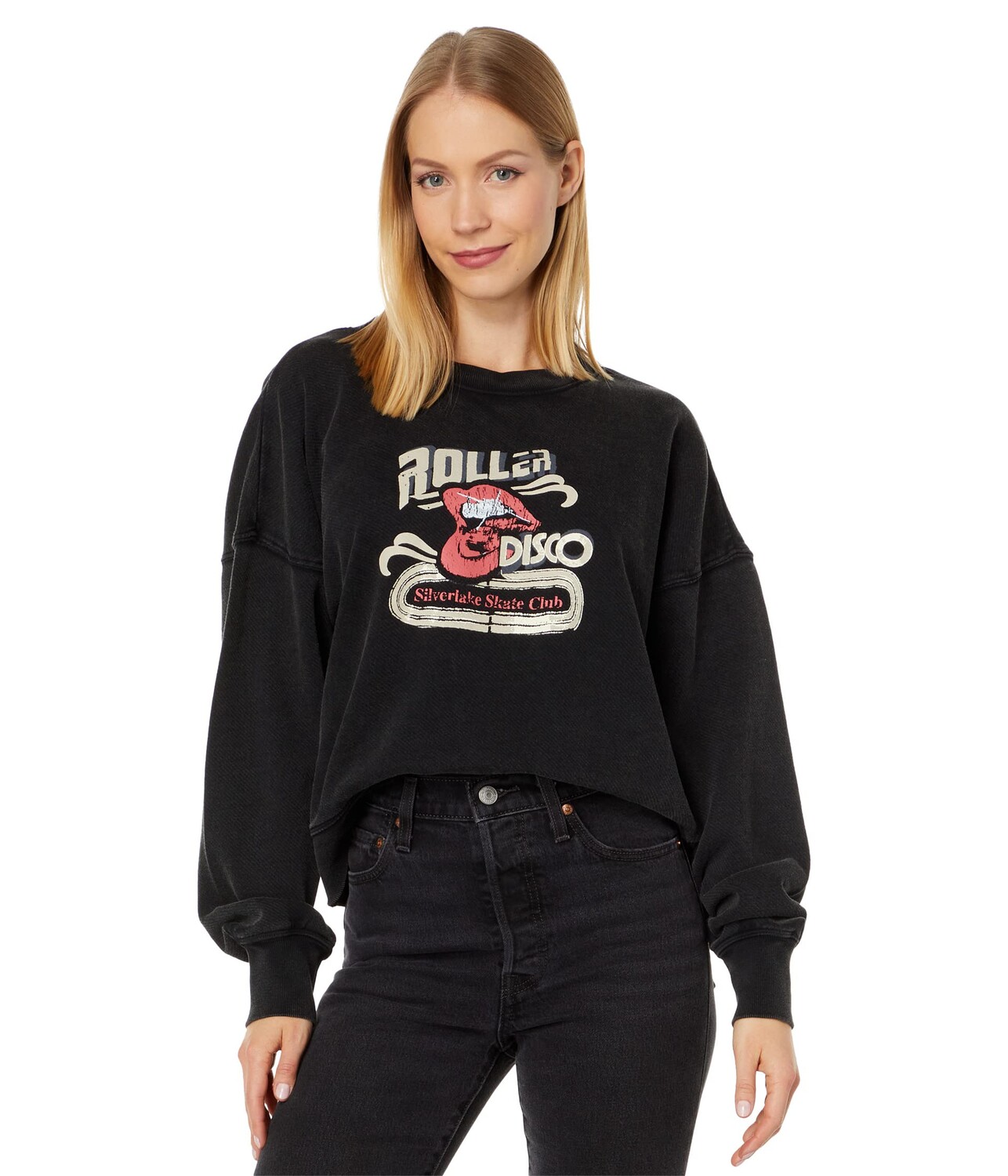

Пуловер Paige, Lisbet Sweatshirt, Черный, Пуловер Paige, Lisbet Sweatshirt
