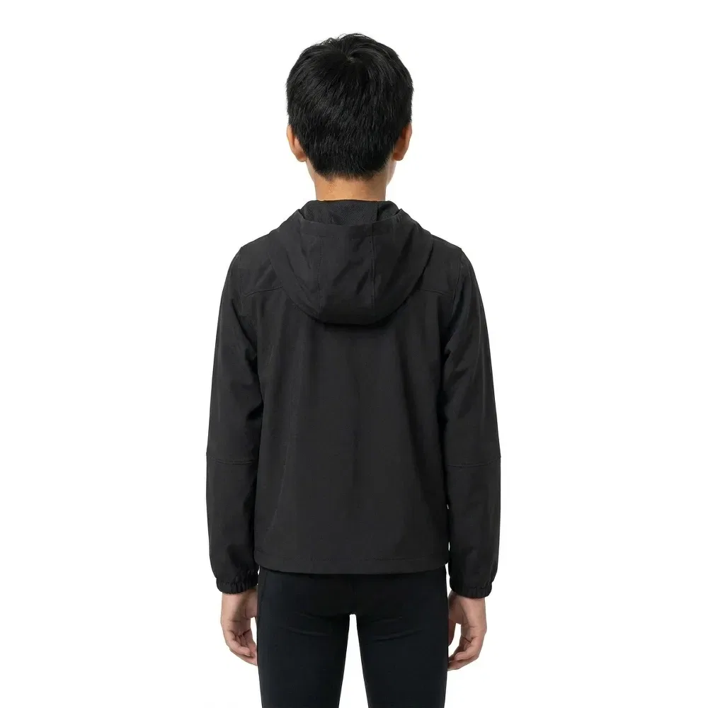 Детская куртка для мальчиков с защитой от ветра и воды Unstoppable Woven Under armour, Black — фото 2