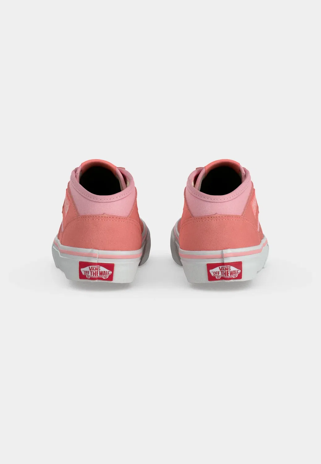 Полукэб декон унисекс - высокие кроссовки Vans, Pink — фото 4