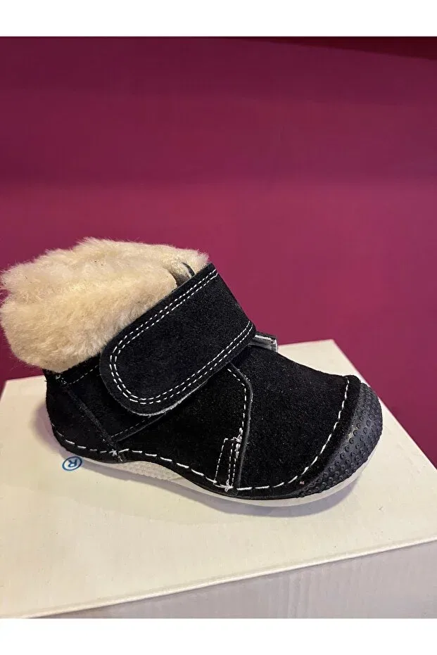 Детские ботинки для девочек на плоской подошве Baby Force, Navy Blue