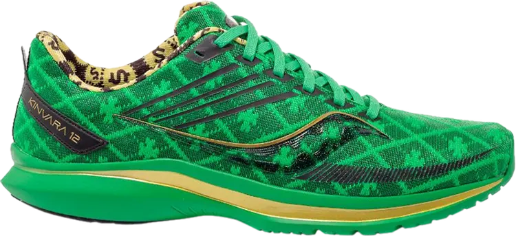 Кроссовки Saucony Wmns Shamrock Kinvara 12 St. Patricks Day, зеленый