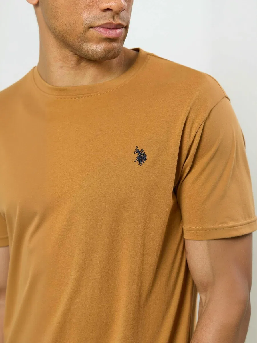 Рубашка на пуговицах стандартного кроя 'UMArjun' зеленого цвета U.S. POLO ASSN. — фото 4