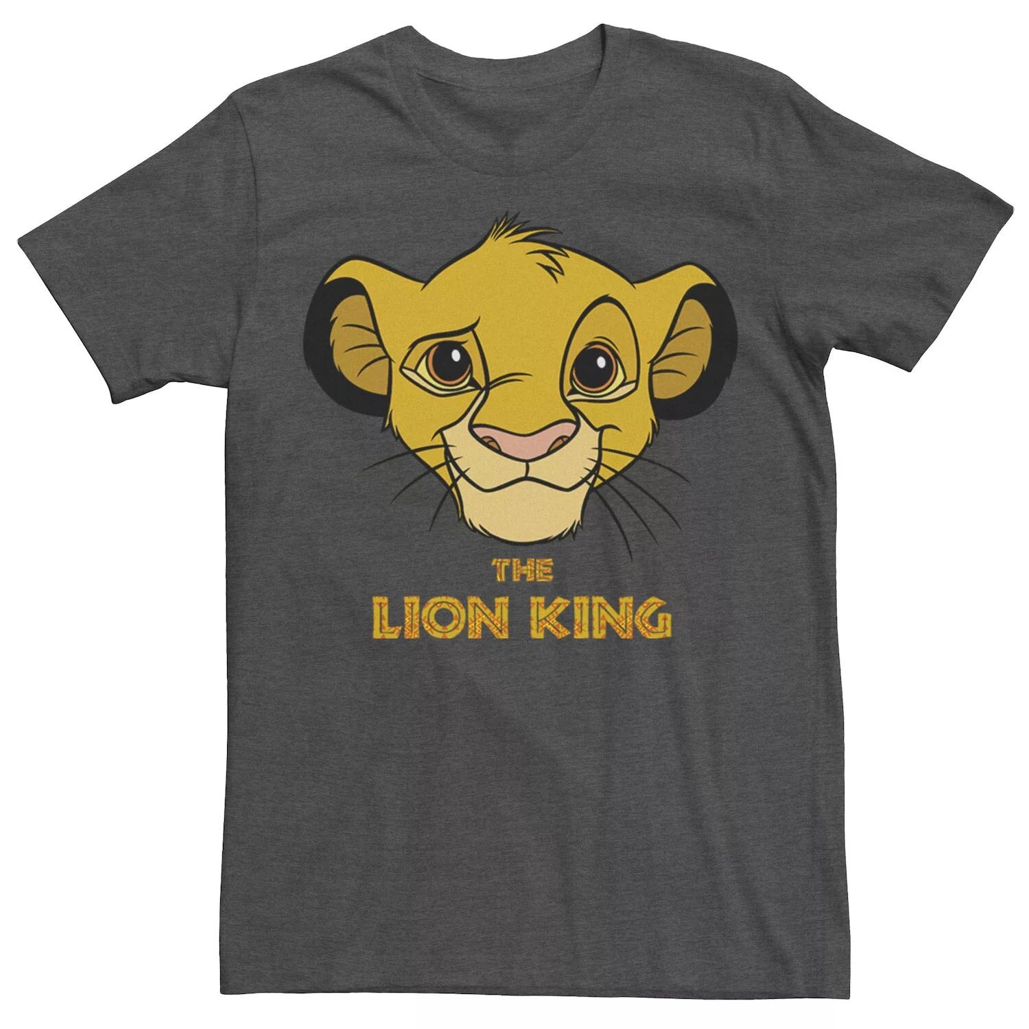 

Мужская футболка Disney The Lion King Young Simba Face
