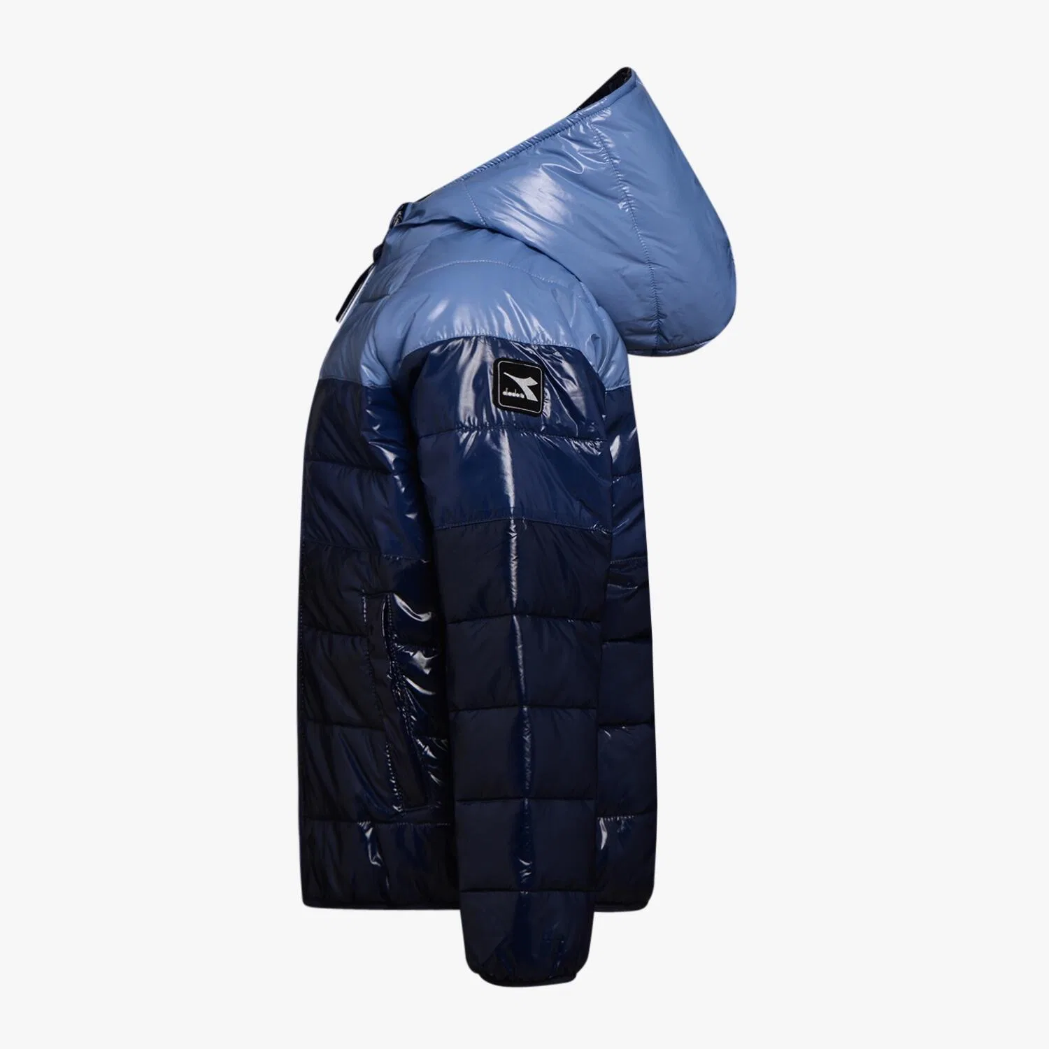 Детская куртка-худи Diadora Sportswear Hoodie, Blau — фото 3