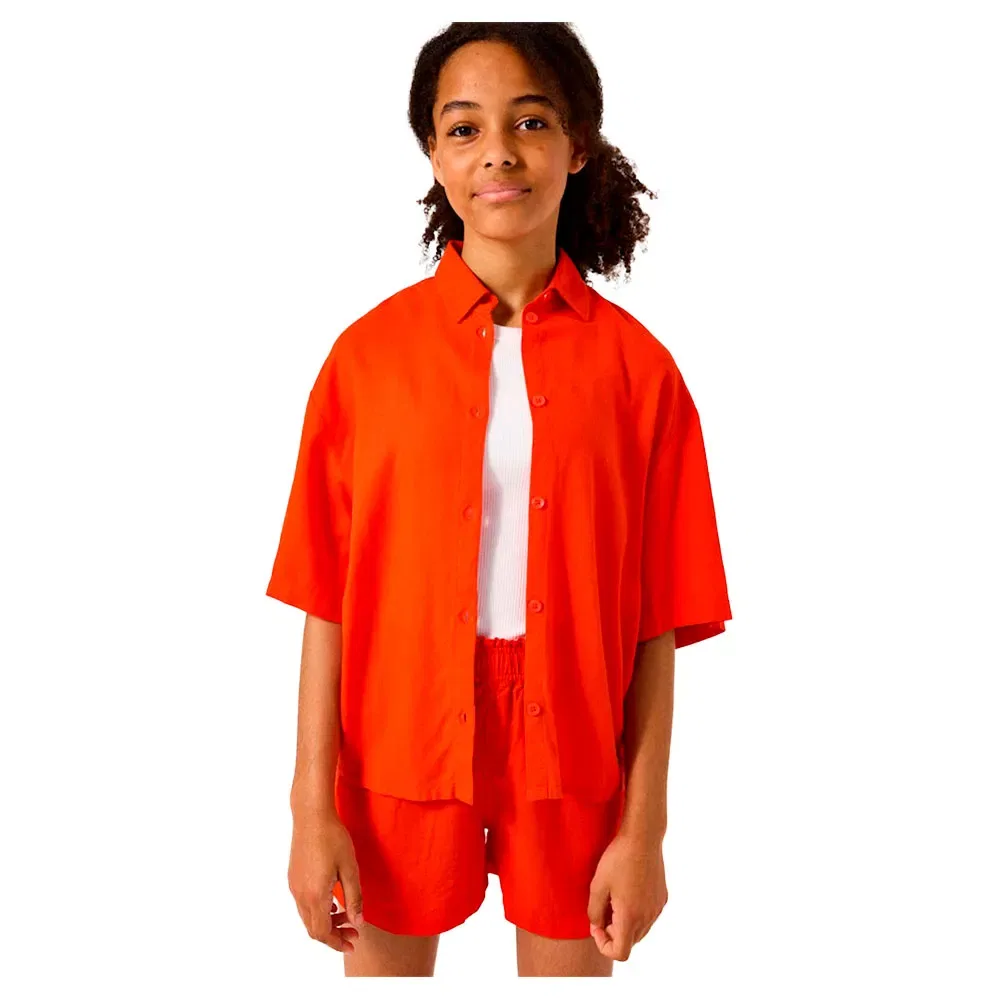 Детские шорты для девочек с регулируемой талией C52736 Garcia, Orange
