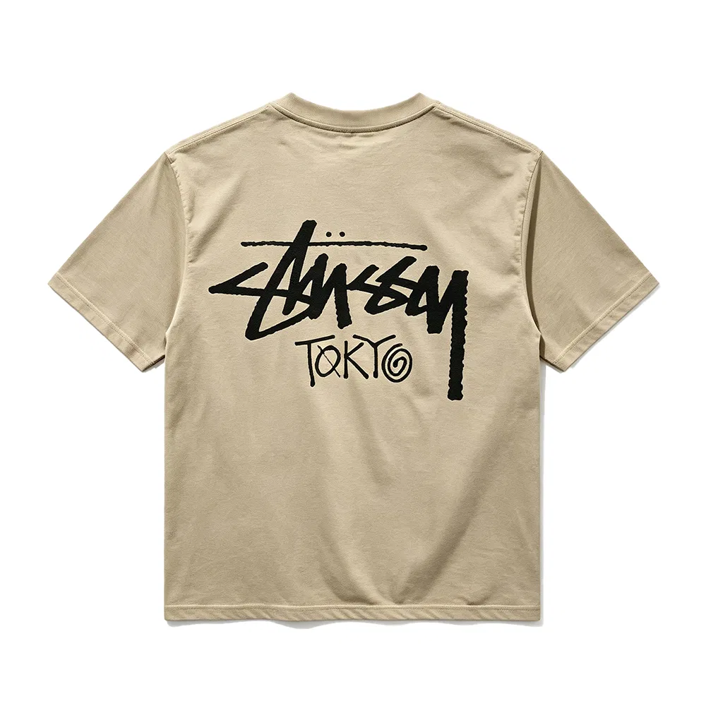 Детская футболка с круглым вырезом Stussy, Black — фото 4