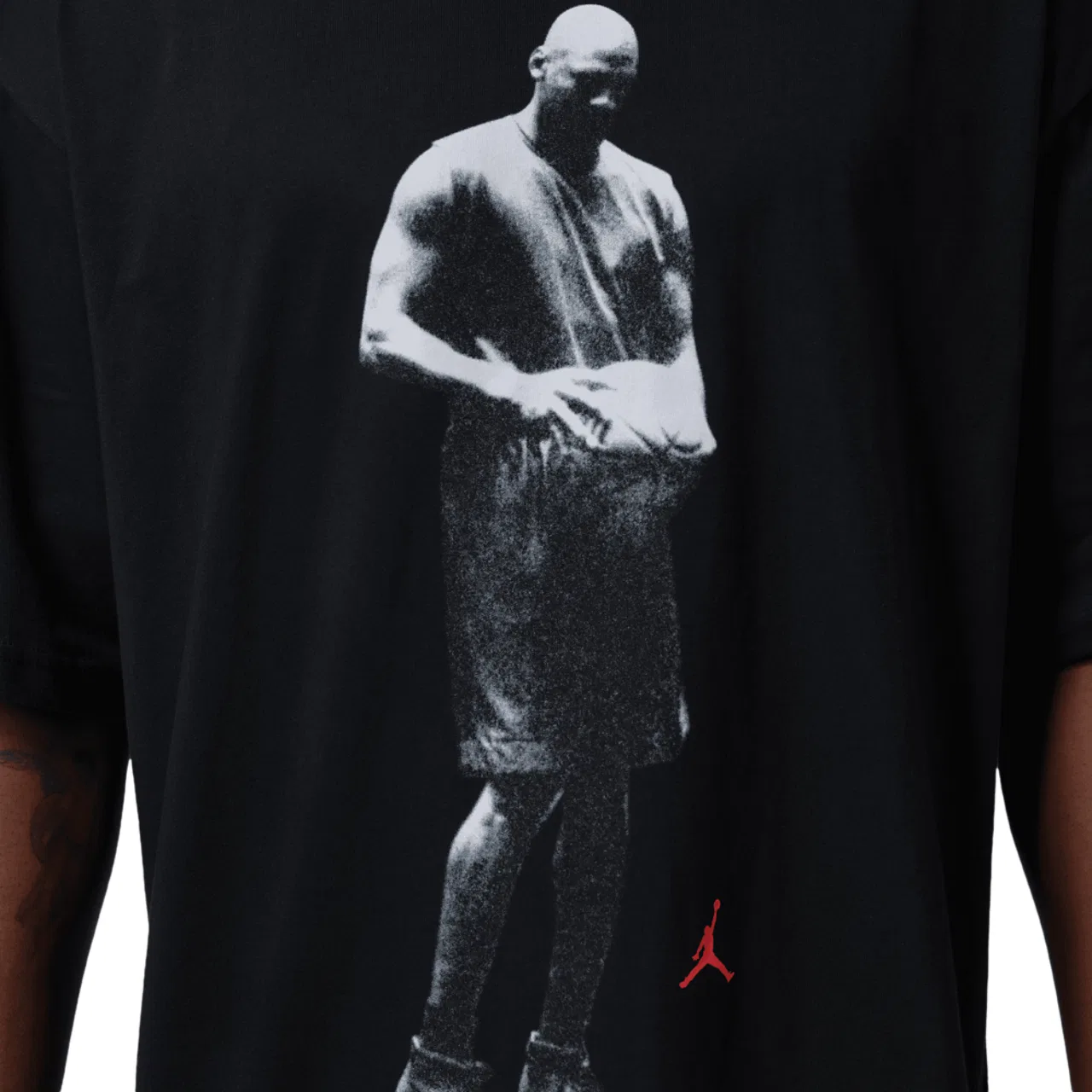 Футболка мужская Dri-FIT SPT Statement Jordan, цвет Infrared 23/Black — фото 4