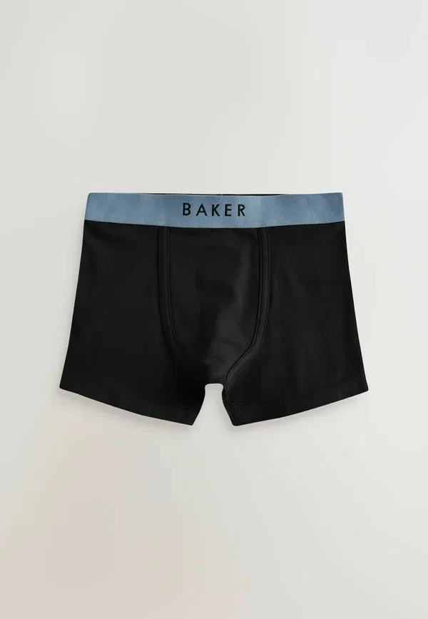 Боксеры стандартного кроя, комплект из 5 штук. Шорты Baker By Ted Baker, черный/синий — фото 4