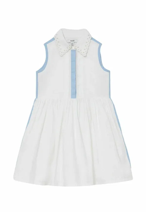 Платье хлопковое Marskinine suknele Reiss, white, белый