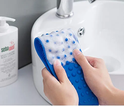 Щетка для душа Silicone Body Scrubber DOWNER — фото 4