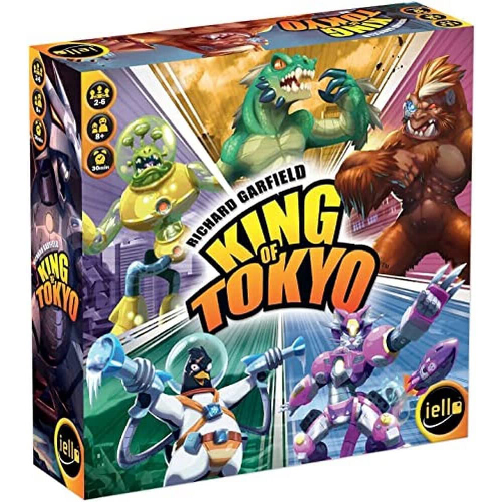 

Настольная игра Iello New Edition: King of Tokyo