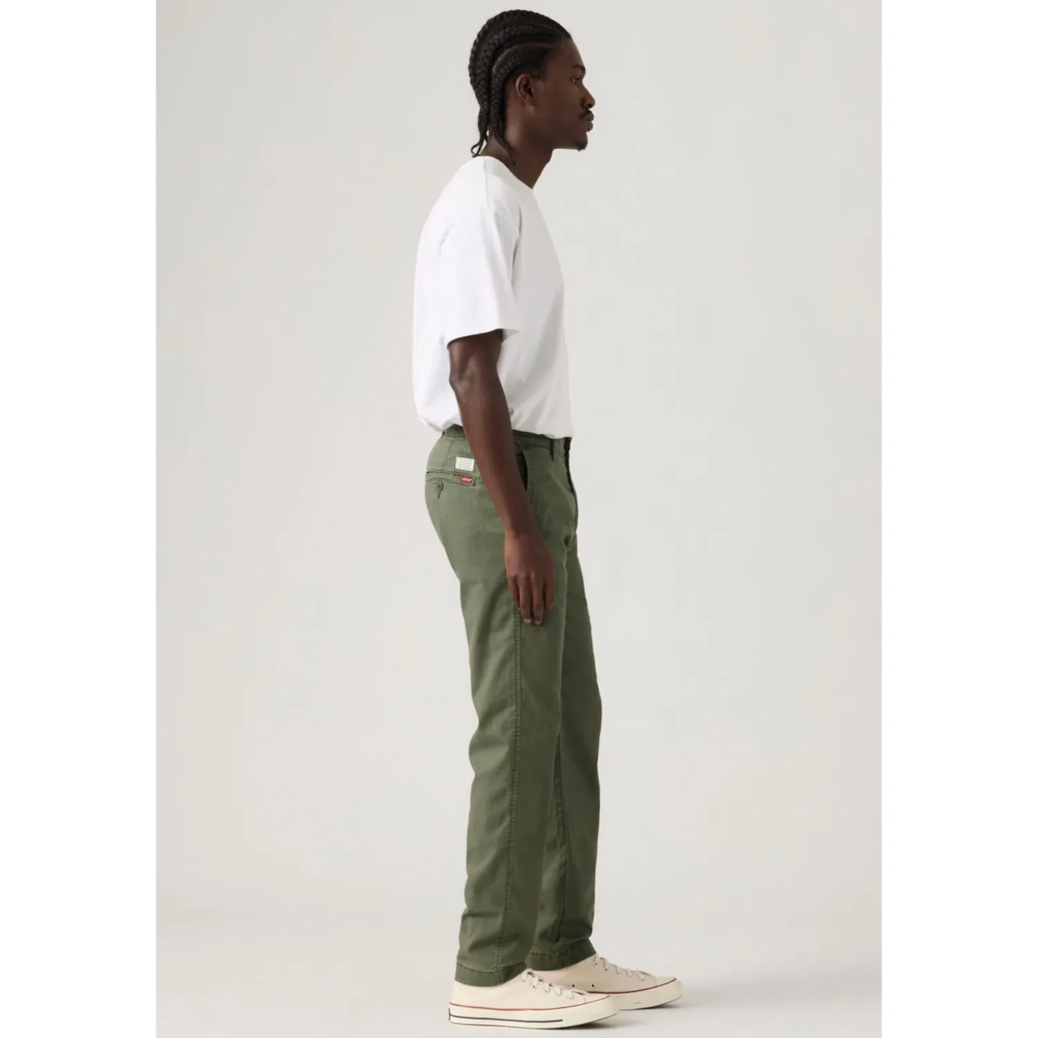 Мужские чиносы зауженные Levi's, Kambaba Cotton Linen — фото 4