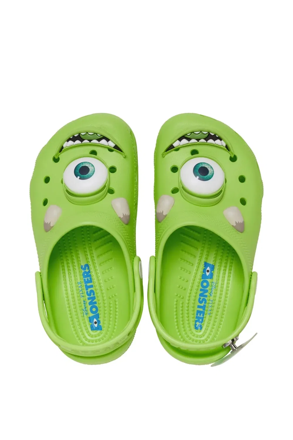 Детские классические сабо Monsters Inc Crocs, Green — фото 4